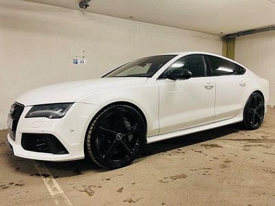 Begagnad Audi RS7 Sportback 560 HK (411 kW) 2013 Vit Halvkombi