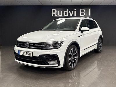Vit Begagnad 2017 VW Tiguan R-line SUV | 219 900 kr (Marknadspris)