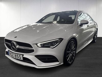 Begagnad Mercedes CLA250 Premium 225 HK (165 kW) 2019 Vit (white) Sedan