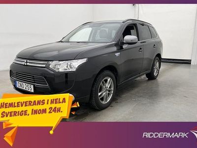 Svart Begagnad 2014 Mitsubishi Outlander SUV | 128 900 kr (Marknadspris)