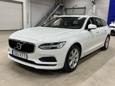 Begagnad Volvo V90 Business Edition 192 HK (141 kW) 2018 Vit Kombi