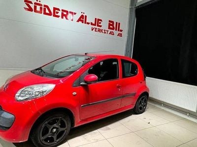 Begagnad Citroën C1 68 HK (50 kW) 2008 Röd Halvkombi