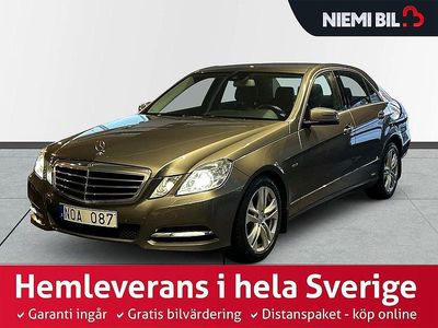 Begagnad Mercedes E200 Avantgarde 184 HK (135 kW) 2010 Mörkgrå Sedan