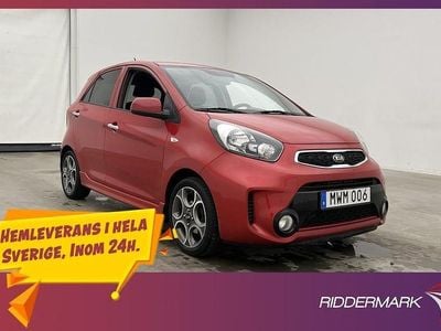 Röd Begagnad 2015 Kia Picanto Halvkombi | 108 900 kr (Lite dyr)
