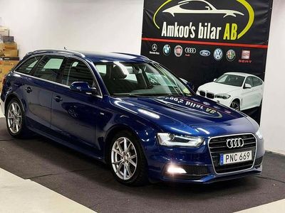 Blå Begagnad 2014 Audi A4 Sport Kombi | 109 900 kr (Marknadspris)