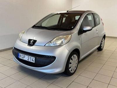 Grå Begagnad 2007 Peugeot 107 Halvkombi | 24 900 kr (Dyr)