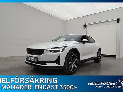 Vit Begagnad 2021 Polestar 2 Standard Range Single Motor Halvkombi | 279 800 kr (Marknadspris)