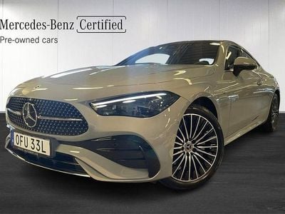 Begagnad Mercedes CLE300 AMG Line Premium Plus 204 HK (150 kW) 2025 Grå Sportkupé