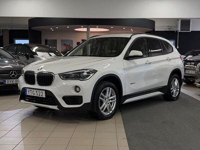 Begagnad BMW X1 Sport Line 150 HK (110 kW) 2017 Vit SUV
