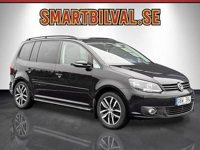 Svart Begagnad 2013 VW Touran Minibuss | 89 900 kr (Lite dyr)