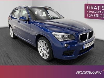 begagnad BMW X1 xDrive20d M Sport HiFi Lights Sensorer Välserv 2014, SUV