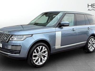 Begagnad Land Rover Range Rover Autobiography 404 HK (297 kW) 2018 Blå (blue) SUV
