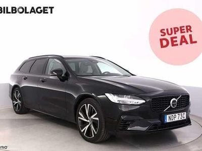 Svart Begagnad 2022 Volvo V90 Plus Kombi | 424 500 kr (Marknadspris)