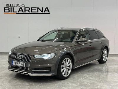Grå Begagnad 2015 Audi A6 Allroad Kombi | 189 900 kr (Marknadspris)