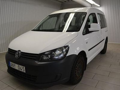 Begagnad VW Caddy Trendline 75 HK (55 kW) 2014 Vit Minibuss