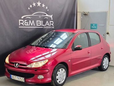 begagnad Peugeot 206 1.4,Ny Bes, Ny Serv,Ny kamrem,Drag,Snål