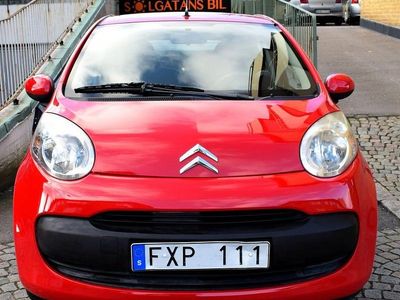 Röd Begagnad 2009 Citroën C1 Halvkombi | 32 800 kr (Lite dyr)