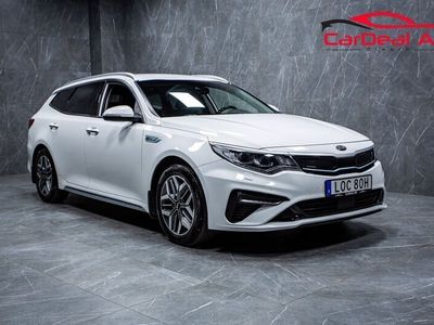 begagnad Kia Optima Hybrid Sport Wagon Plug-in B-Kamera CarPlay H/K