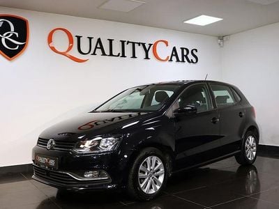 Begagnad VW Polo 90 HK (66 kW) 2016 Svart Halvkombi