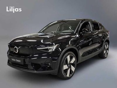 Svart Begagnad 2022 Volvo C40 Ultimate SUV | 359 000 kr (Marknadspris)