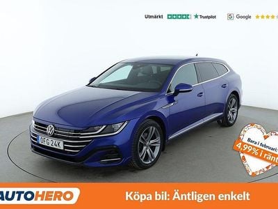 Begagnad VW Arteon R-line 220 HK (161 kW) 2022 Blå Kombi