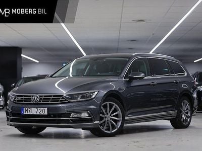 Mörkgrå Begagnad 2017 VW Passat R-line Kombi | 209 900 kr (Marknadspris)