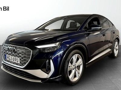 Blå Begagnad 2022 Audi Q4 Sportback e-tron Proline SUV | 369 900 kr (Bra pris)