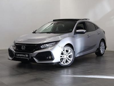 Silver Begagnad 2018 Honda Civic Halvkombi | 204 900 kr (Marknadspris)
