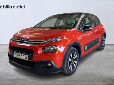 begagnad Citroën C3 Citroën 1.2 VTi Pano Dragkrok 2017, Halvkombi