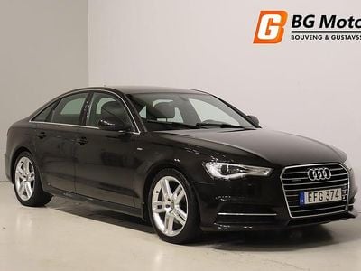 Svart Begagnad 2016 Audi A6 S-Line Sedan | 224 900 kr (Marknadspris)