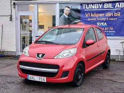 Röd Begagnad 2010 Peugeot 107 Halvkombi | 69 900 kr (Lite dyr)