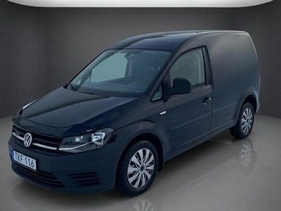 Begagnad VW Caddy 122 HK (89 kW) 2018 Svart Minibuss