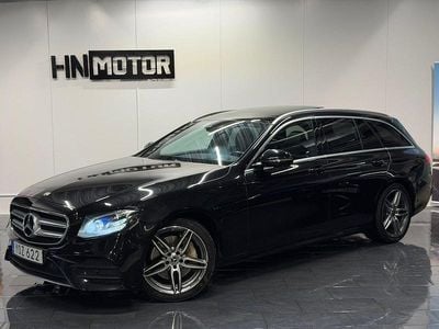 Svart Begagnad 2018 Mercedes E220 AMG Kombi | 269 900 kr (Lite dyr)