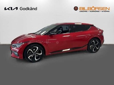 Röd Begagnad 2022 Kia EV6 GT-Line SUV | 399 900 kr (Marknadspris)