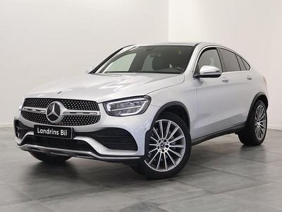 Silver Begagnad 2019 Mercedes GLC220 AMG line Sportkupé | 419 000 kr (Marknadspris)