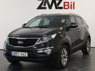 Svart Begagnad 2014 Kia Sportage Comfort SUV | 75 900 kr (Marknadspris)