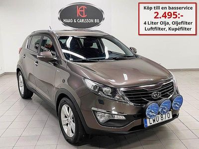 Begagnad Kia Sportage 184 HK (135 kW) 2011 Ljusbrun SUV