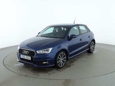 Blå Begagnad 2017 Audi A1 Sportback S-Line Halvkombi | 130 000 kr (Marknadspris)