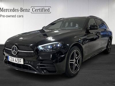 Svart Begagnad 2021 Mercedes E300 AMG Kombi | 319 900 kr (Lite dyr)
