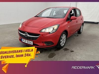 Röd Begagnad 2017 Opel Corsa Enjoy Halvkombi | 104 800 kr (Marknadspris)