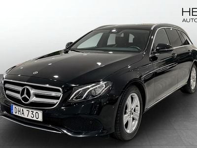 Svart Begagnad 2018 Mercedes E200 Avantgarde Kombi | 214 900 kr (Marknadspris)