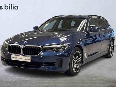 Begagnad BMW 530e 2021 Blå Kombi
