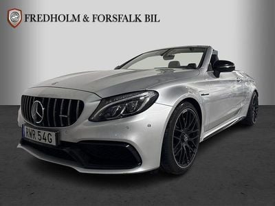 Begagnad Mercedes C63S AMG AMG 510 HK (375 kW) 2017 Silver Cab