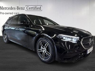Svart Begagnad 2024 Mercedes E300 AMG line Kombi | 629 000 kr