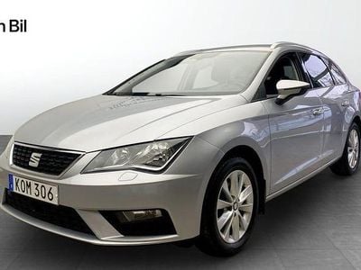 Begagnad Seat Leon SC 110 HK (80 kW) 2018 Silver Halvkombi