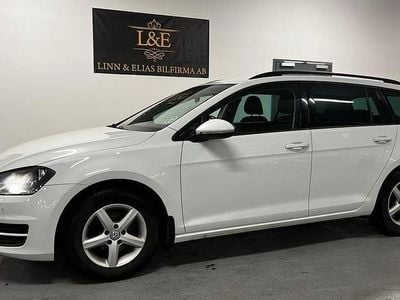 Begagnad VW Golf VII S 110 HK (80 kW) 2016 Vit Kombi
