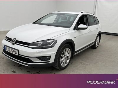 begagnad VW Golf Alltrack 4M 184hk Värm Cockpit Kamera Drag