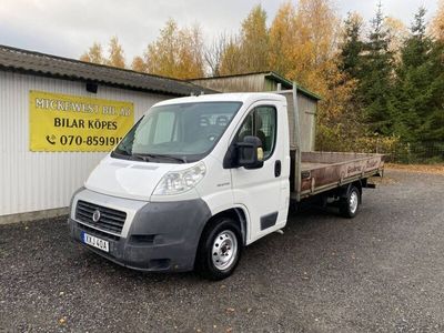 begagnad Fiat Ducato Chassi Cab 3.3t 2.3 Multijet 120hk Stort Flak