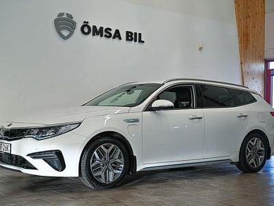 Begagnad Kia Optima Advance 205 HK (150 kW) 2019 Vit Kombi