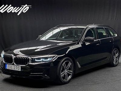 Svart Begagnad 2021 BMW 520 Kombi | 309 800 kr (Marknadspris)
